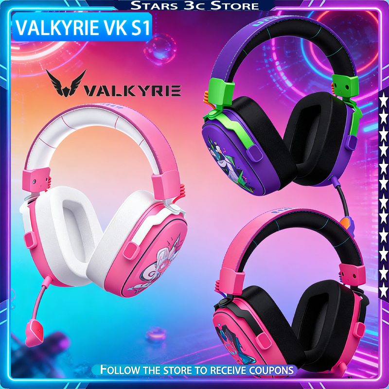 Esports Gaming Headset - VALKYRIE VK S1 Gaming Headset Wireless