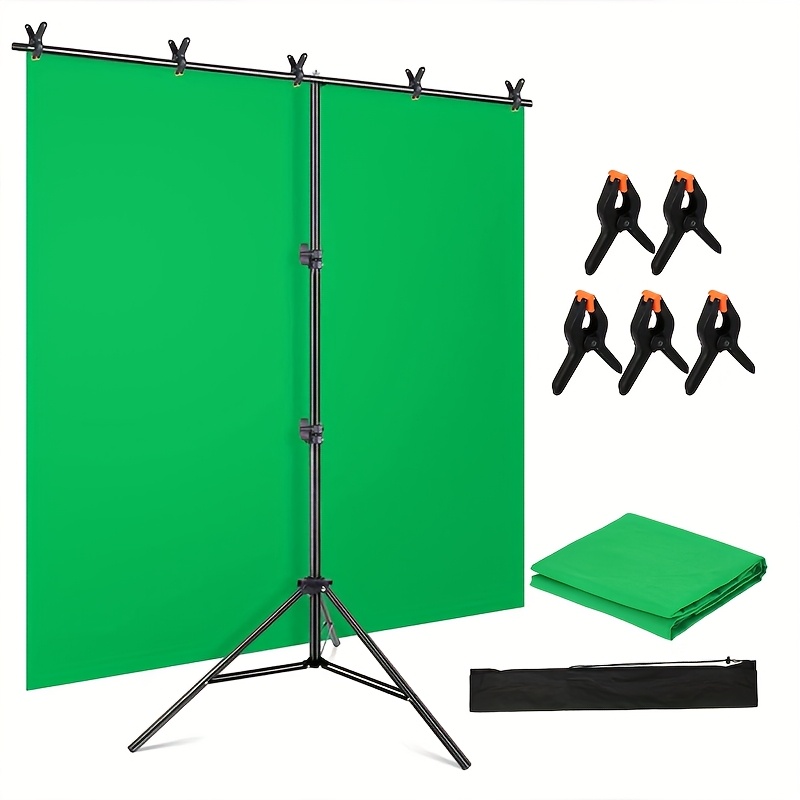 Green Screen Backdrop Kit with - Green Screen Collapsible avaliação e preço