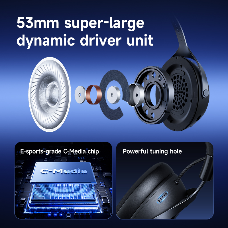 MCHOSE X9 Wireless Gaming Head - Esports Gaming Headset avaliação e preço