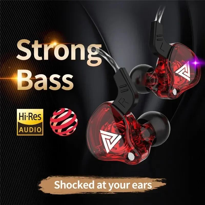 Original QKZ AK6 Copper Driver - Esports Gaming Earphones avaliação e preço