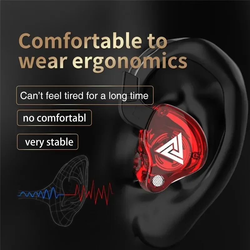 Original QKZ AK6 Copper Driver - Esports Gaming Earphones avaliação e preço