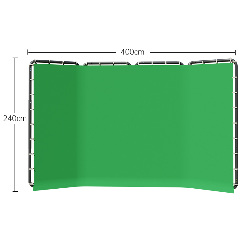 SH 2.4x4M Background Stand Fra - Green Screen Collapsible avaliação e preço