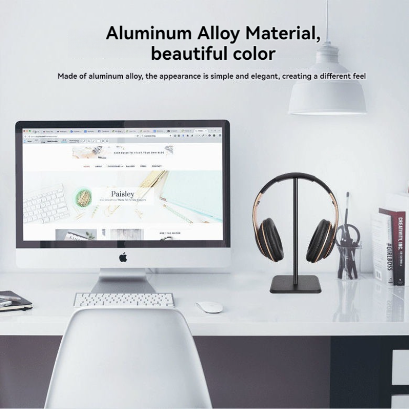 Universal Headphone Stand Alum - Esports Gaming Earphones avaliação e preço