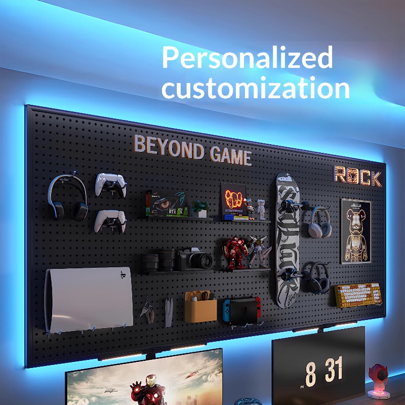 Heavy Duty Metal Pegboard Wall - Esports & Gaming Optics Gmbh avaliação e preço