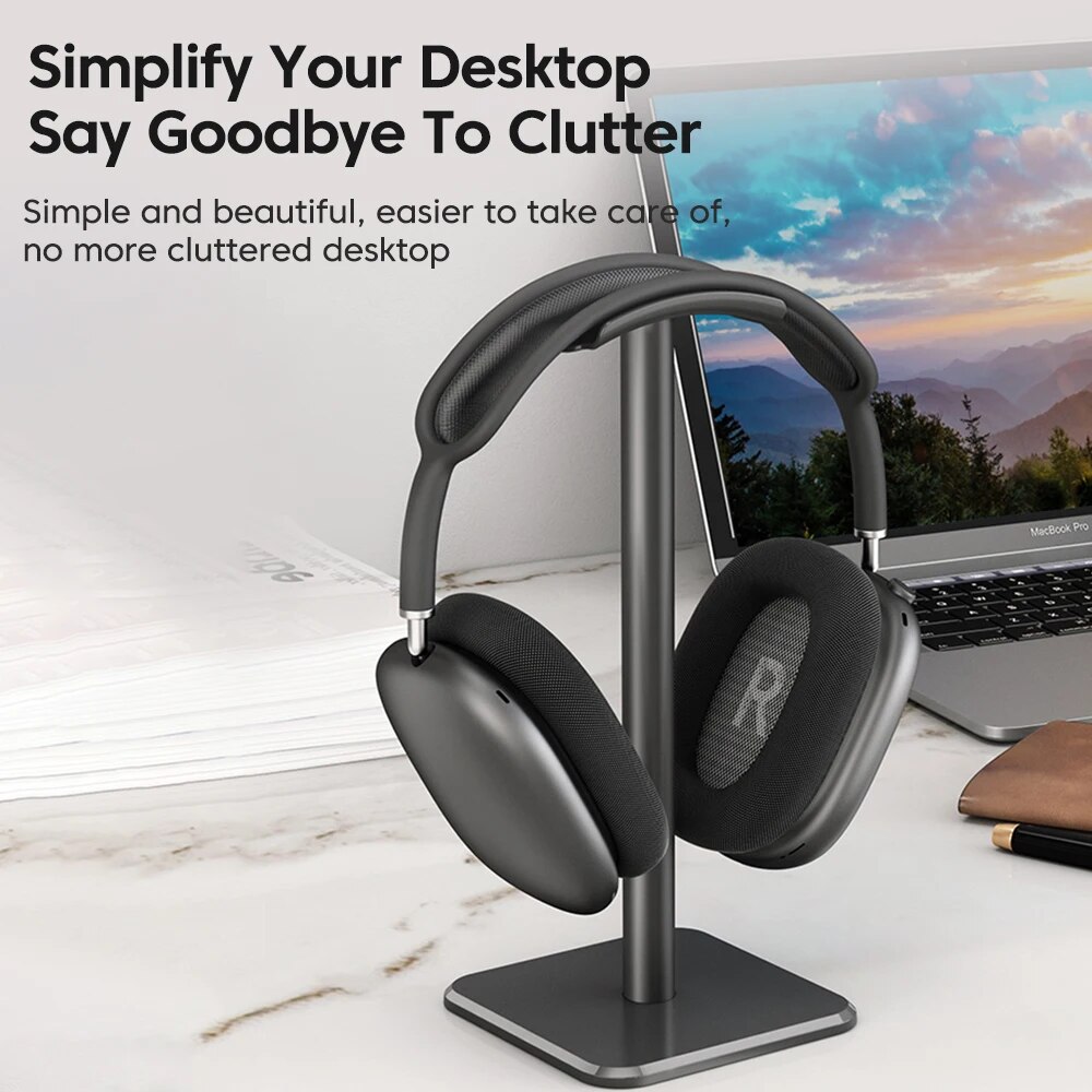 Universal Headphone Stand Alum - Esports Gaming Earphones avaliação e preço
