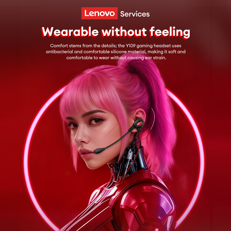 Lenovo Y109 Wired Gaming Heads - Esports Gaming Headset avaliação e preço