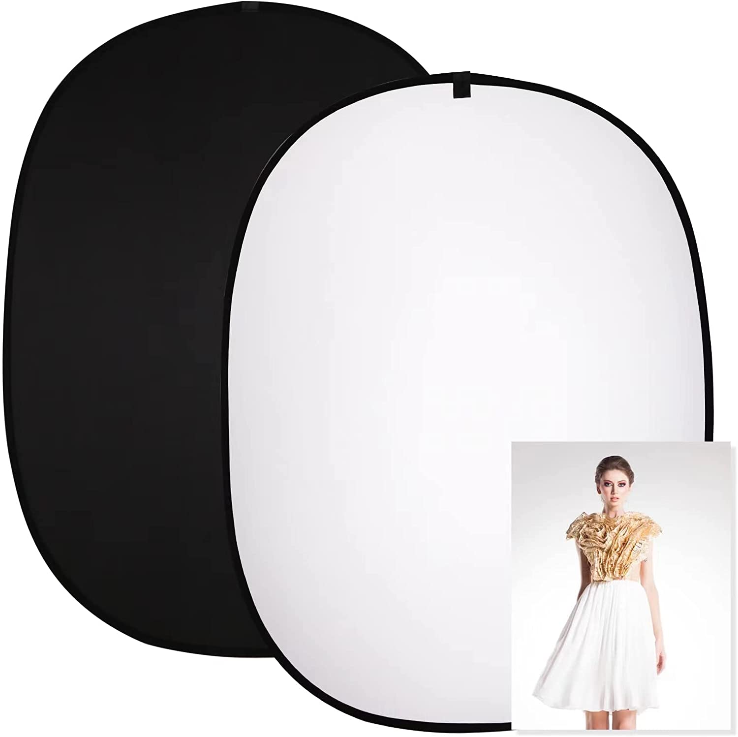 Photography Reflector Portable - Green Screen Collapsible avaliação e preço
