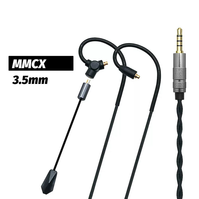 0.78 QDC MMCX Gaming Earphone  - Esports Gaming Earphones avaliação e preço